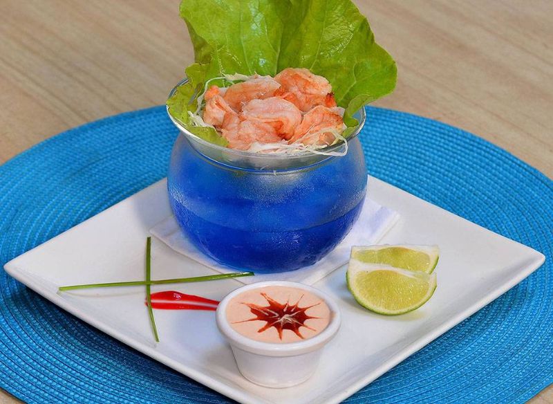 Product Photography - Shrimps Cocktail - La California Restaurant. Havana. Cuba