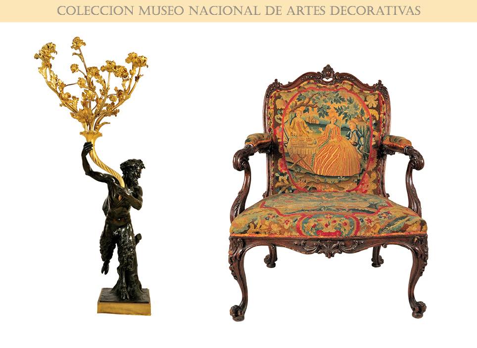 Clodion And Shippendale Pieces. National Museum of Decorative Arts - Havana.